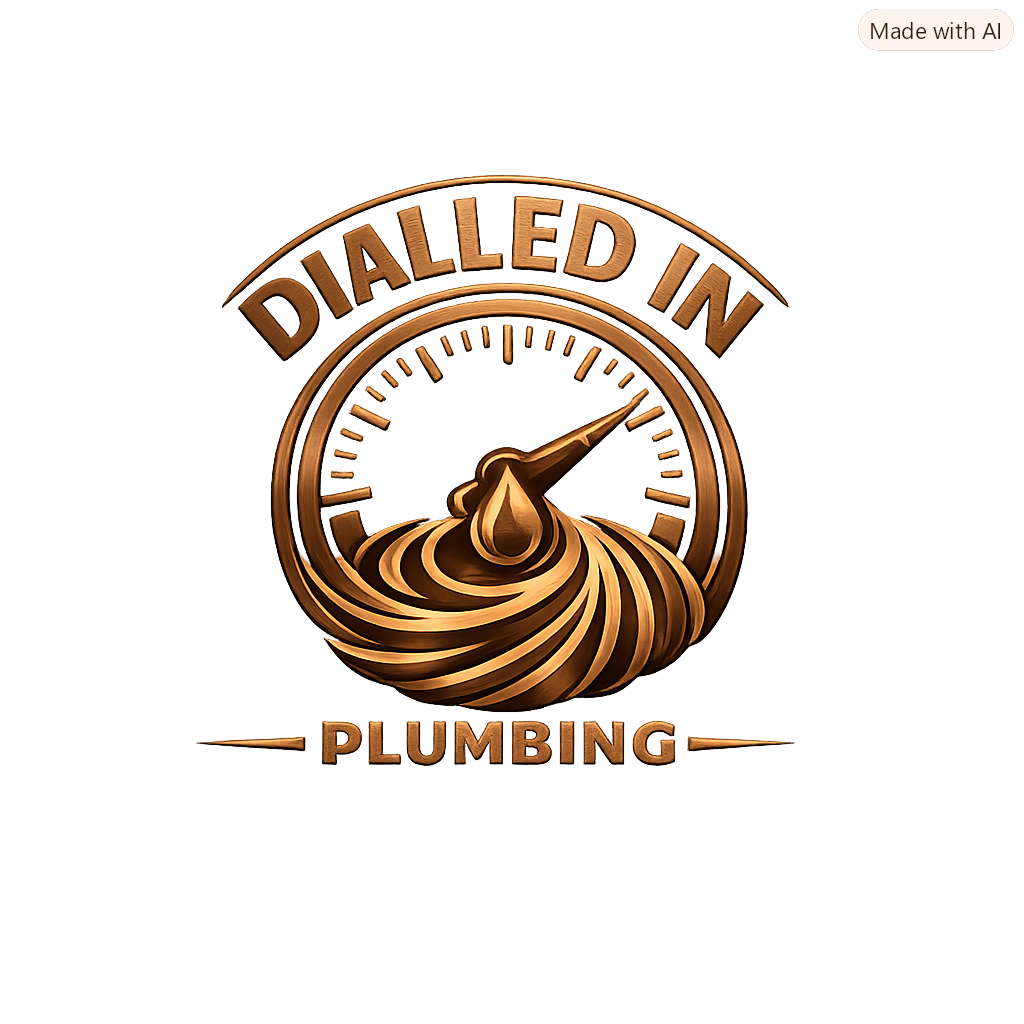 Bronze Dialled In Plumbing logo